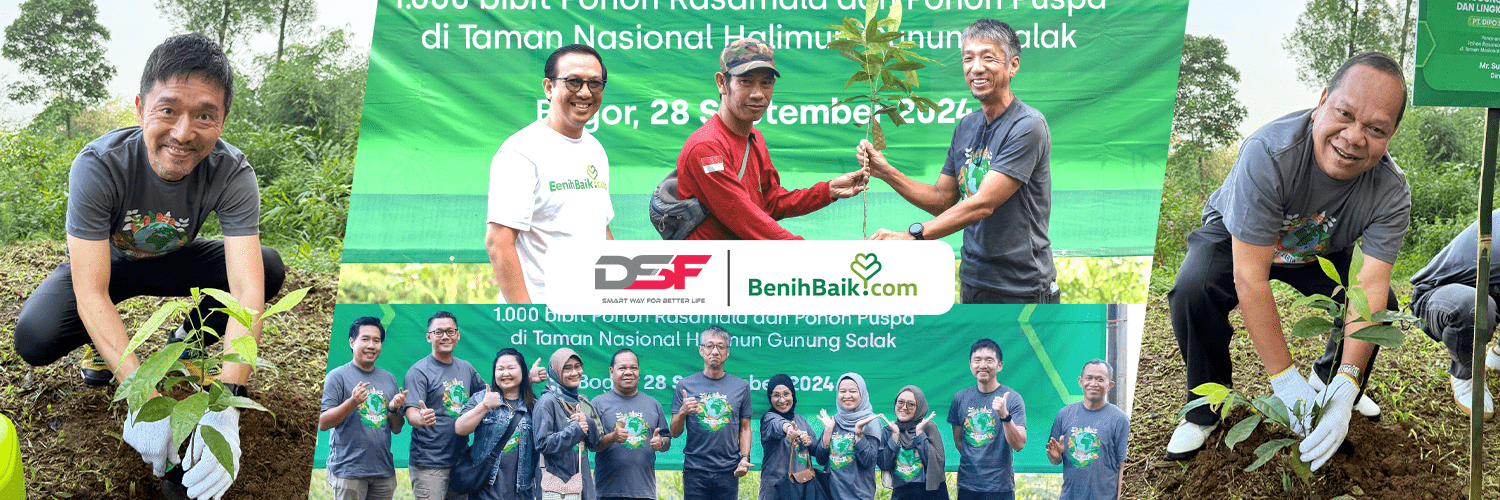 DSF Peduli Lingkungan: 1.000 Bibit Pohon untuk Gunung Halimun Salak Bogor