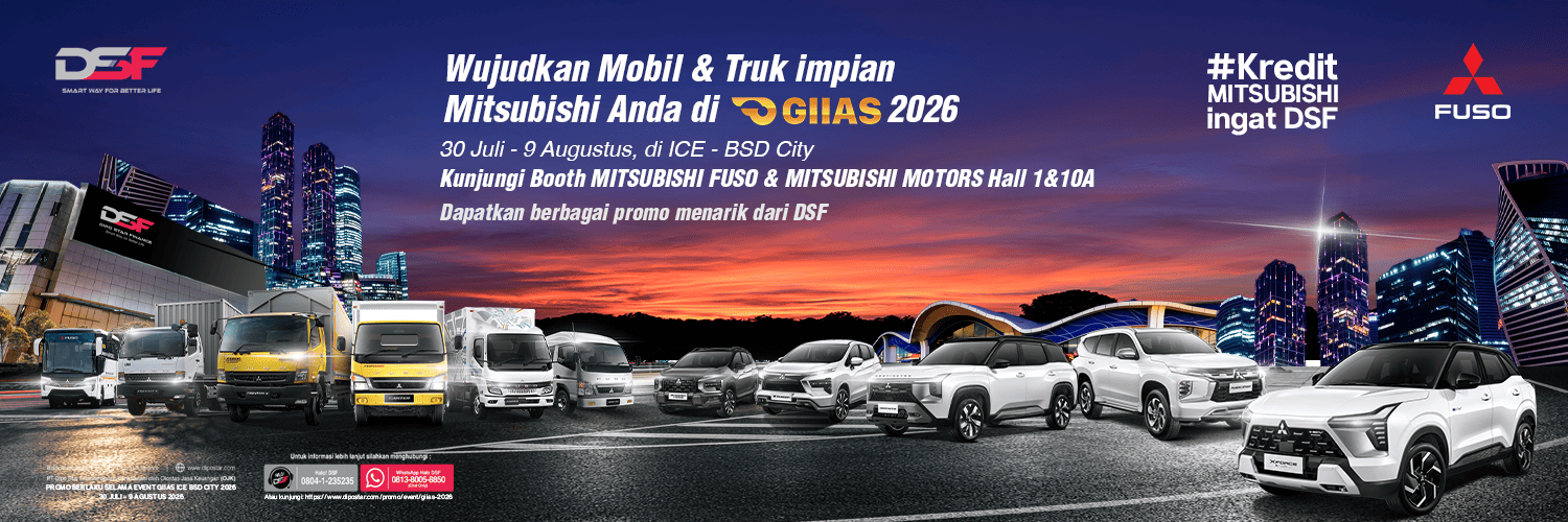 GIIAS Jakarta 2026 Jadi Momen Tepat Memiliki Mitsubishi Impian Bersama DSF