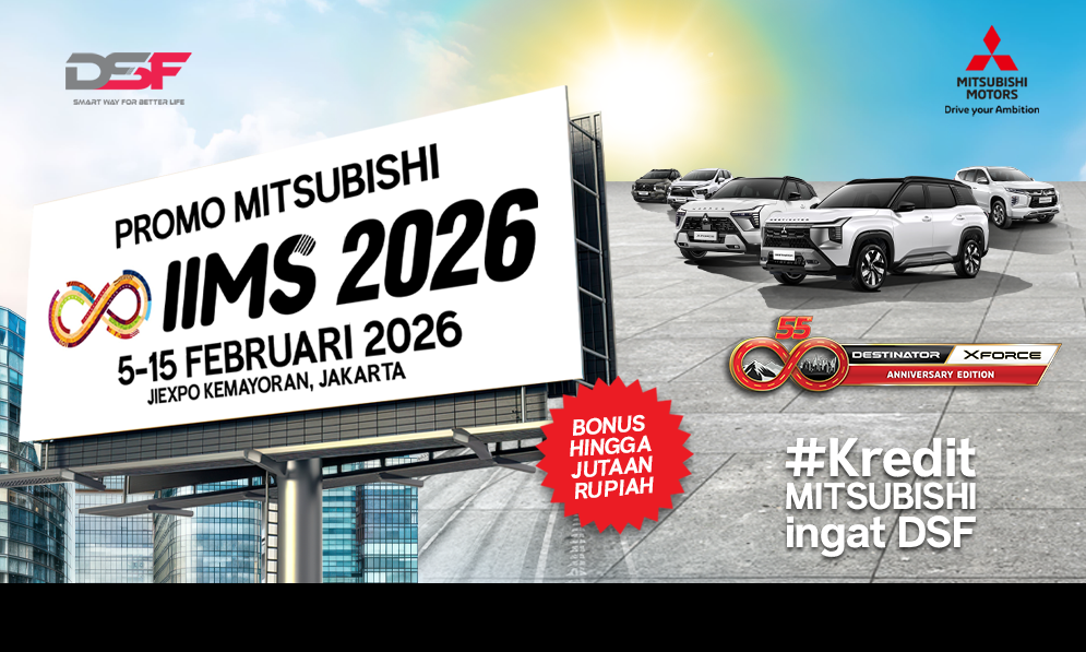 Promo Kredit Mitsubishi di IIMS 2026