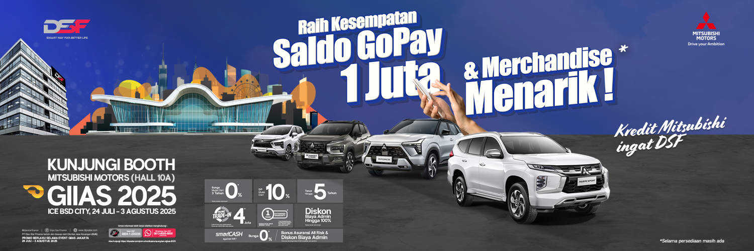 Kunjungi Booth DSF Selama GIIAS 2025 dan Dapatkan GoPay Senilai Rp1 Juta!