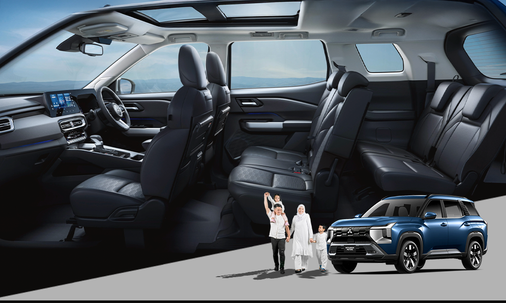 Interior Mobil Mitsubishi Destinator yang Memikat Keluarga Aktif