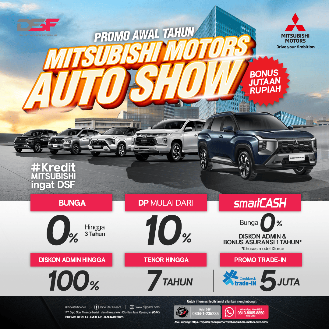 Mitsubihsi Motors Auto Show: Promo Menarik untuk Mitsubihsimu