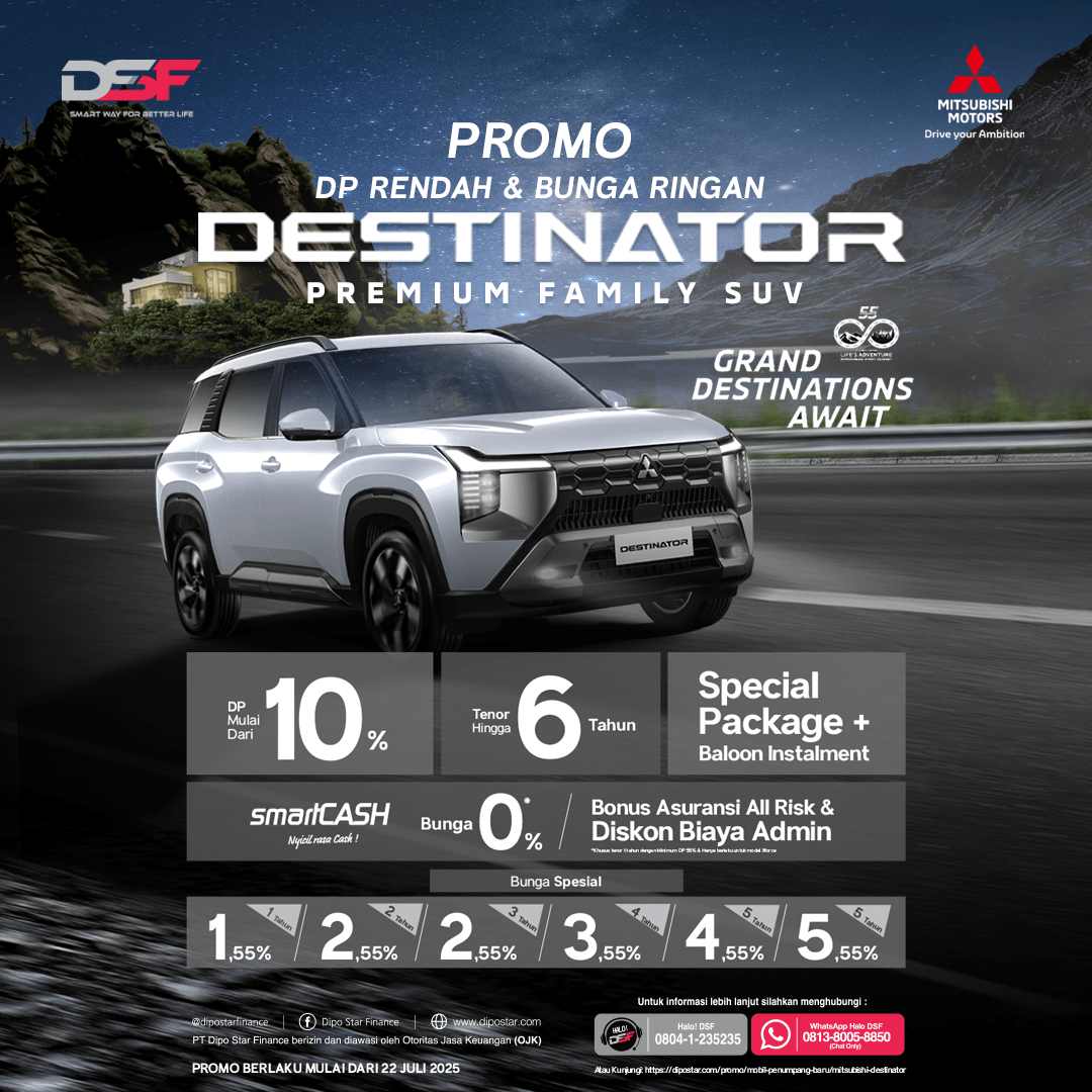 Promo Mitsubishi Destinator