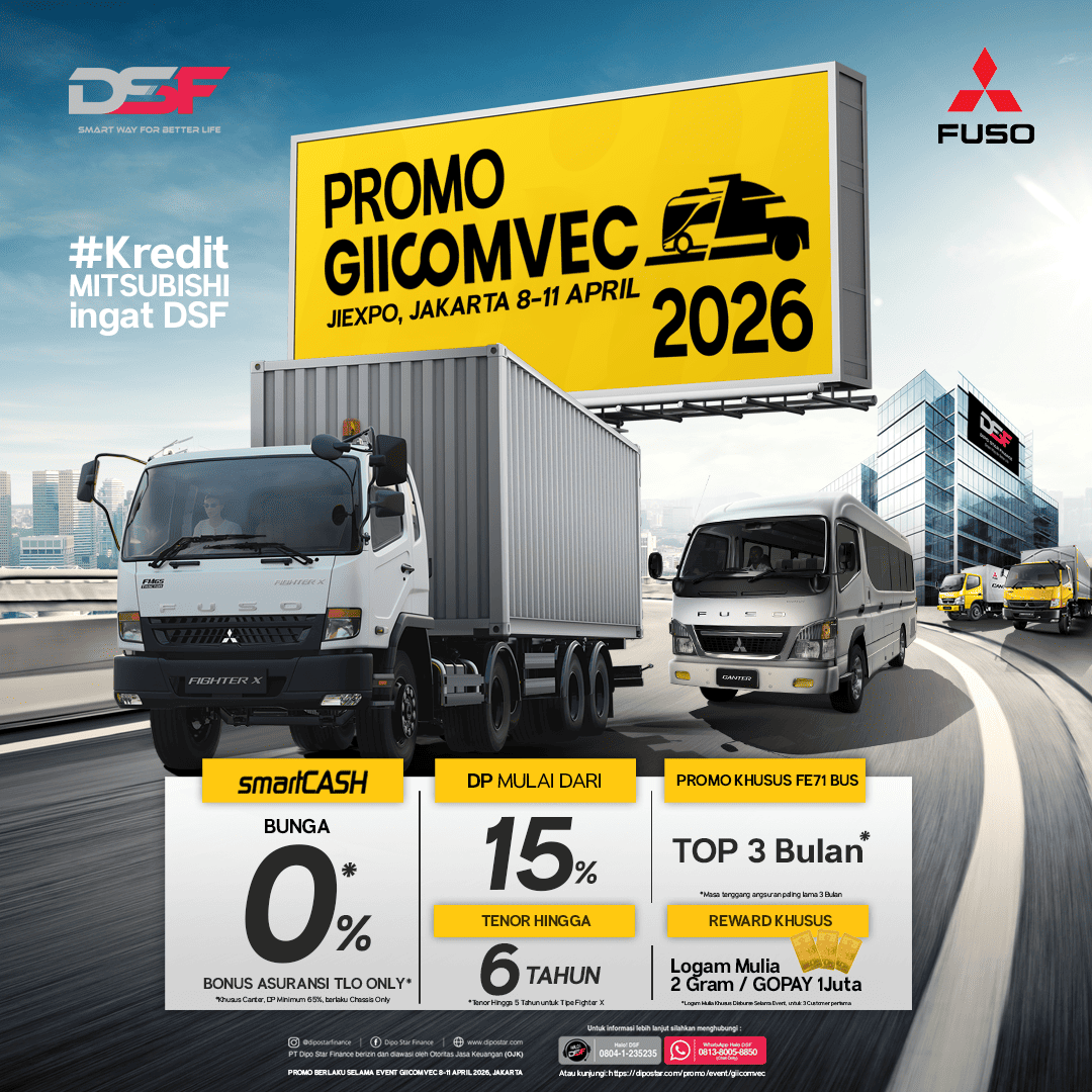 Upgrade Kendaraan Bisnis di GIICOMVEC 2026