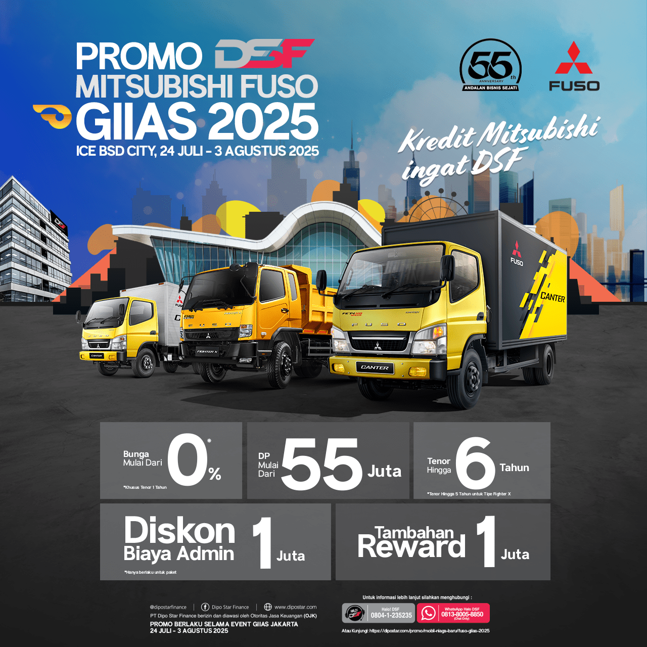 DSF kembali hadir di GIIAS 2025!