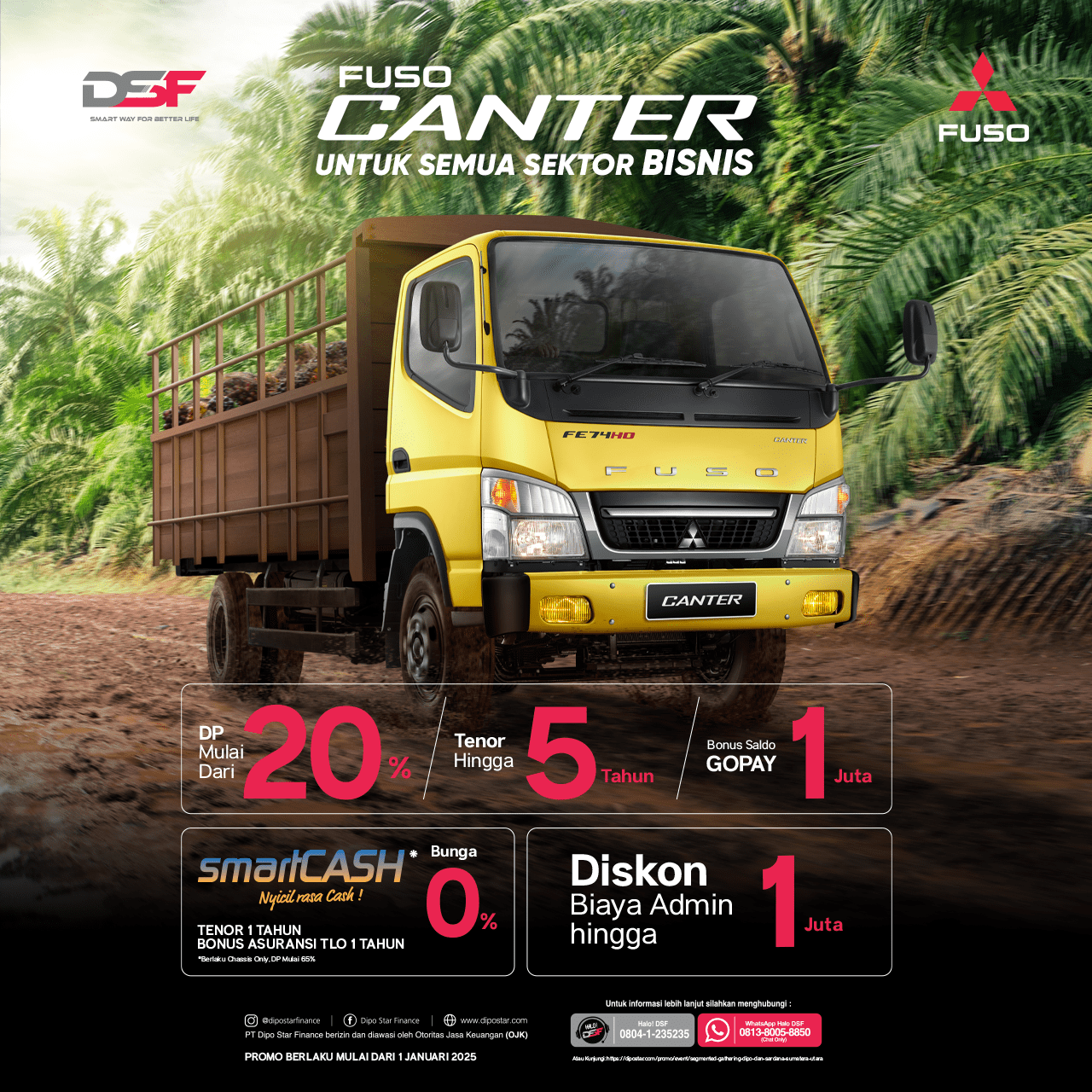 Promo special Khusus Mitsubishi Canter di event “Customer Gathering”!