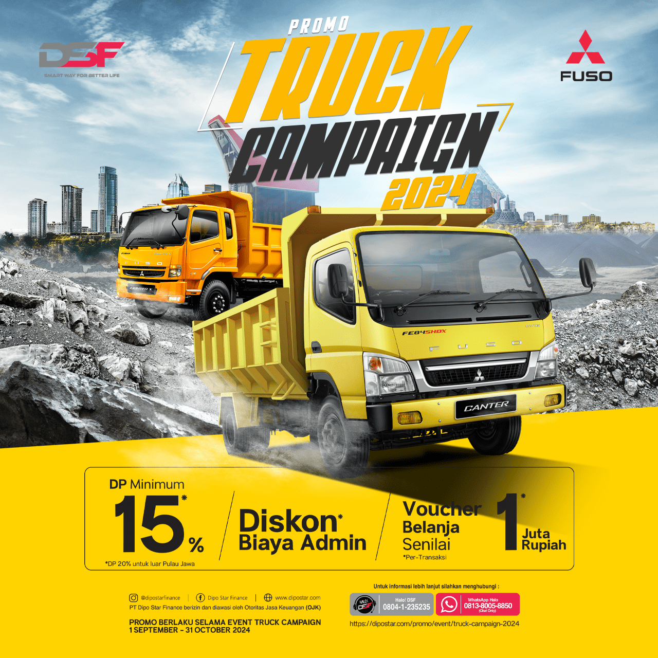 DSF Hadir di Truck Campaign 2024: