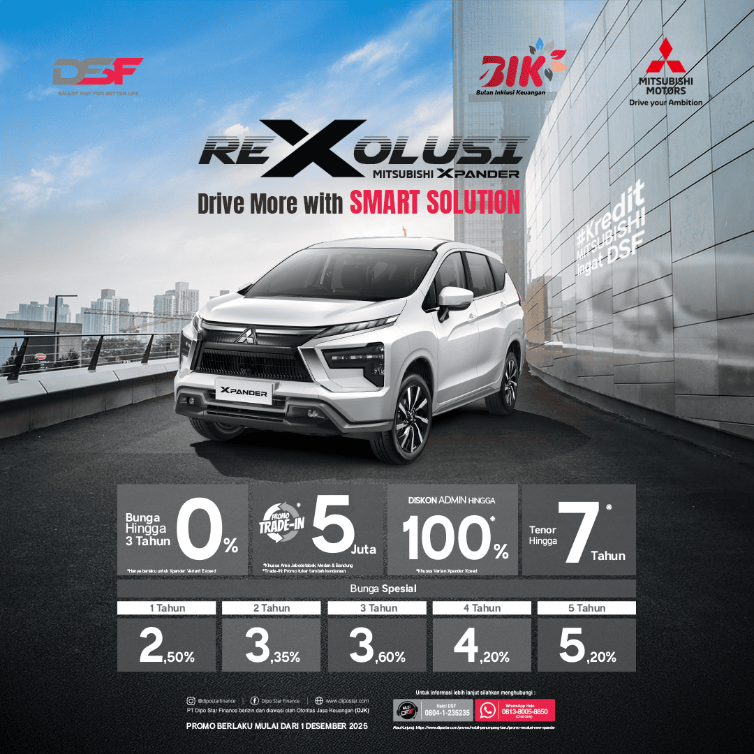 Promo Rexolusi New Xpander